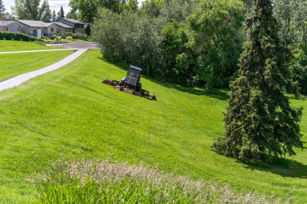 Hillside Mowing in Huntsville