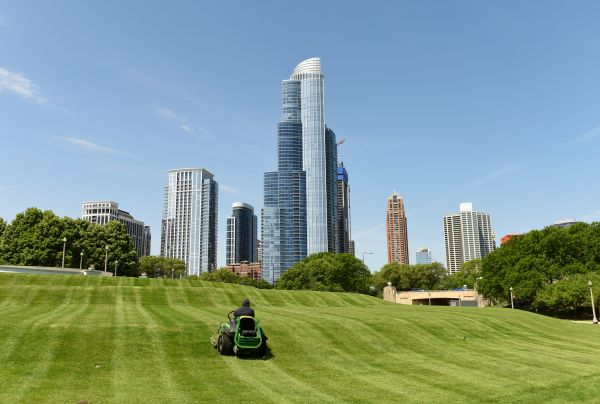 Corporate Lawn Mowing in Huntsville